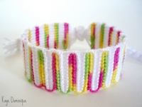 Friendship Bracelets Vertical Wave Bracelet